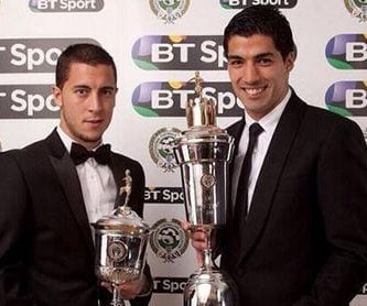 Eden Hazard y Suárez, los dos triunfadores del año